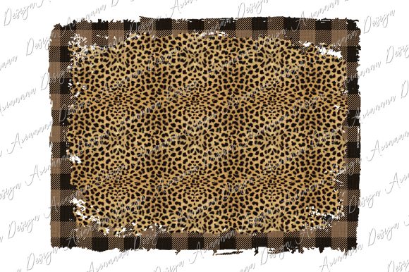 Download Plaid Leopard Background Sublimation - Leopard background Collection