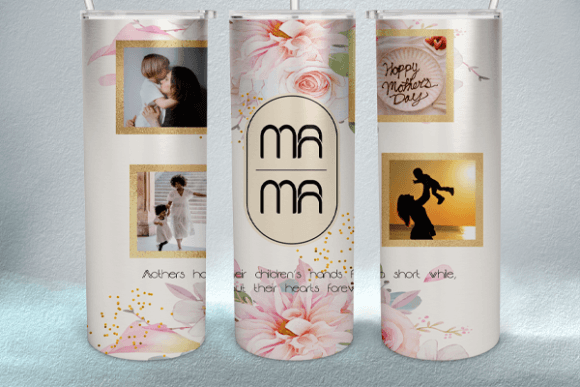 Download Mama Photo 20 Oz Skinny Tumbler Png File - Skinny tumbler Collection