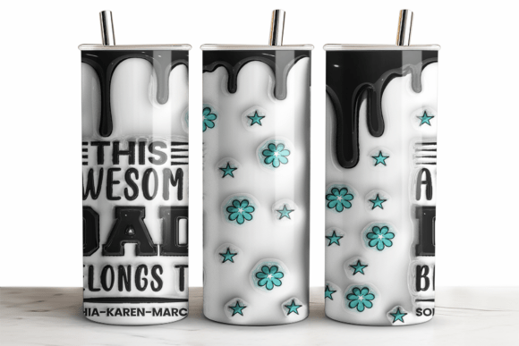 Download Father's Day 3d Tumbler Design Wrap - 3d tumbler Collection